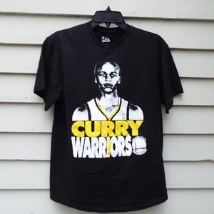 Steph Curry Golden State Warriors Black T-Shirt M